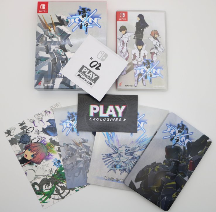 RXN Raijin Limited Edition RXN 雷神 スイッチ RXN -Raijin- [Limited Edition] LE PLAY EXCLUSIVES for Nintendo