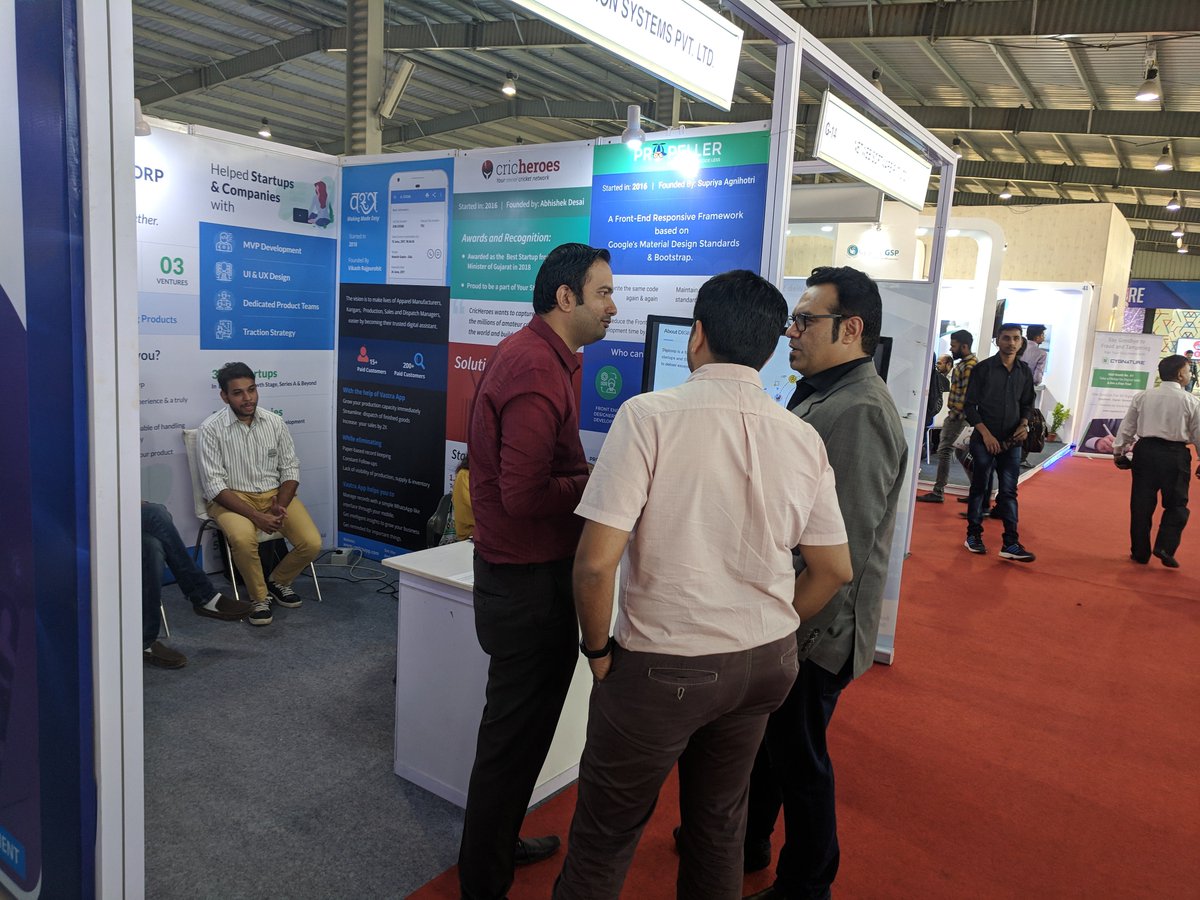 digicorp's tweet image. Day 2 at the @vgstartup . Meet us at Hall 1, G-13

#VibrantGujarat #TechnologySummit #Startup #SoftwareConsulting #Digicorp #Gesia #VGStartup
