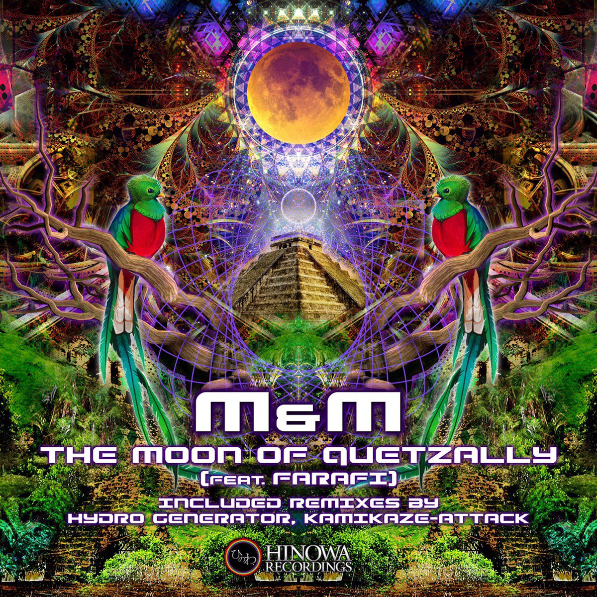 HinowaRec's tweet photo. Now on sale, grab your copy!
M&M / The Moon of Quetzally
included 2 remixes by
HYDRO GENERATOR, KAMIKAZE-ATTACK
#hinowarecordings #mandm #guadalajara #mexico #hydrogenerator #kamikazeattack #farafi #psychedelic #psytrance #music #festival #dance #beatport https://t.co/Yk9DD8Tyuk