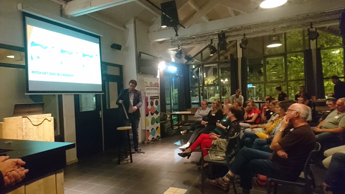 Meer dan 25 clubs samen op Expeditie bij het Sportcafé <a href="/mooiwerkbreda/">MOOIWERK</a> Vernieuwen is winnen! @NegenSX Wat een energie en enthousiasme bij de clubs #samenwerken #Breda