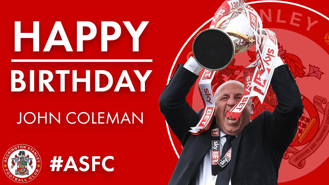  | Help us wish manager John Coleman a happy birthday! 

Have a very happy birthday boss!  