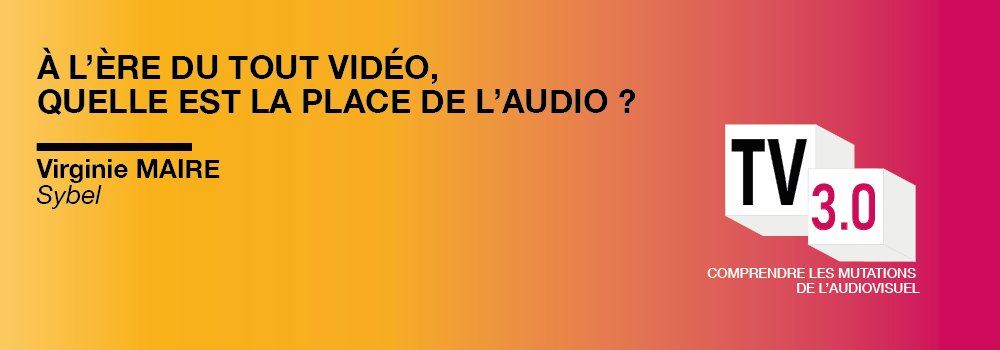 À l’ère du tout #vidéo, quelle est la place de l’#audio ? <a href="/VirginieMaire/">Virginie Maire</a> sera présente lors de notre #Masterclass TV3.0 pour répondre à cette question ! Retrouvez-nous à Lille les 5 et 6 novembre prochains. 

Inscriptions : tv3@themediafaculty.com

facebook.com/notes/the-medi…