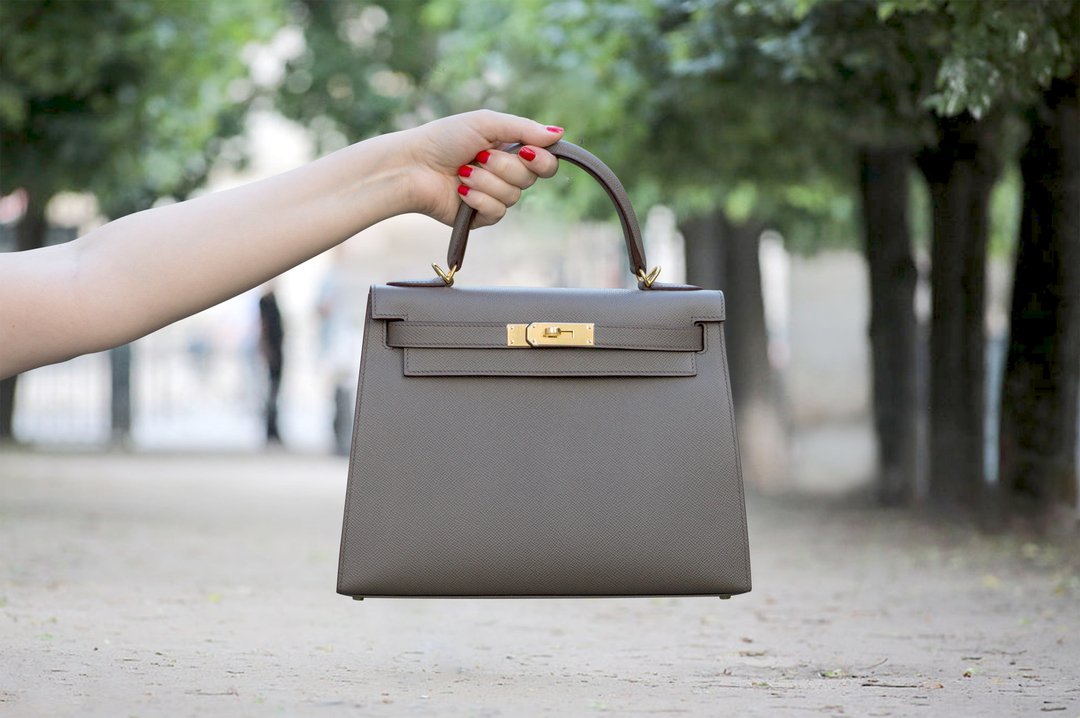 hermes mini kelly gris asphalt