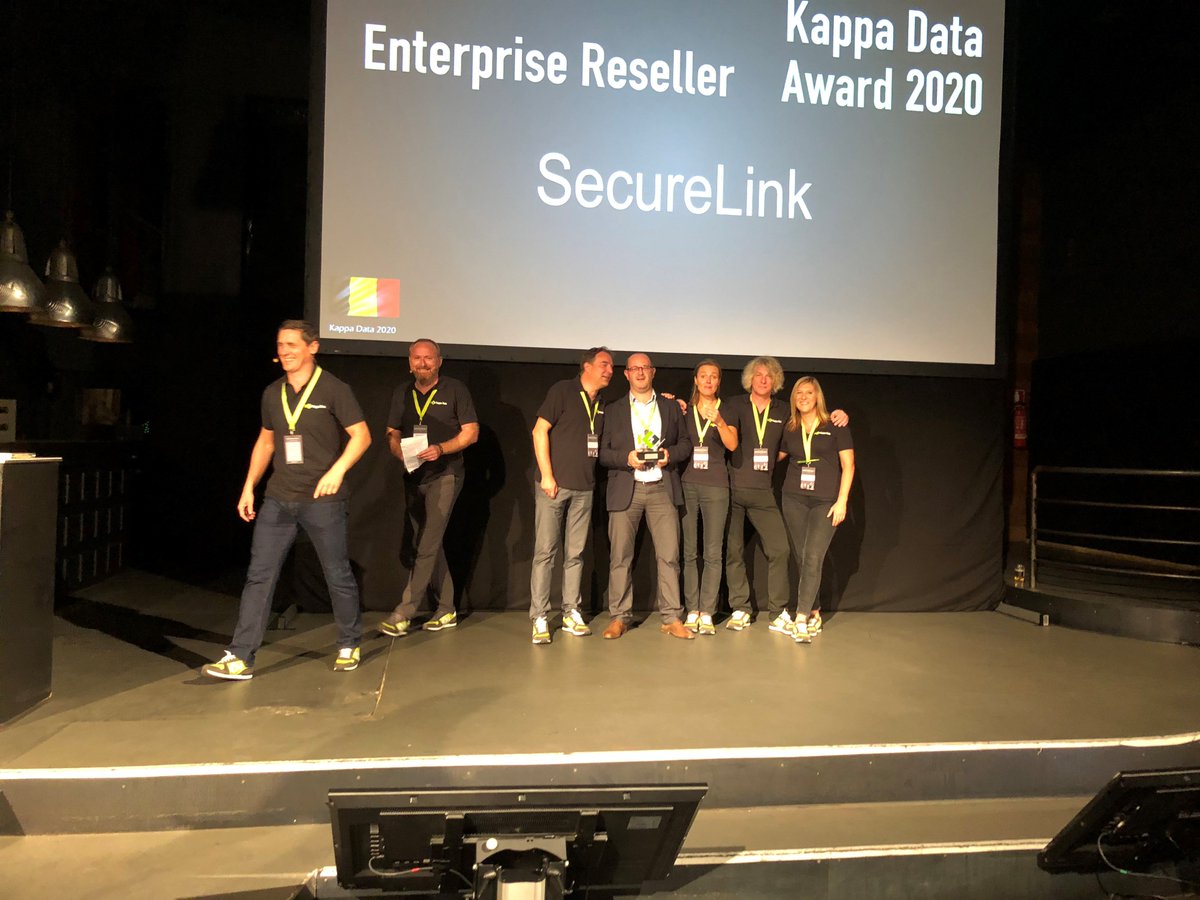 Thank you <a href="/KappaData/">Kappa Data Group</a> ! #EnterpriseResellerAward