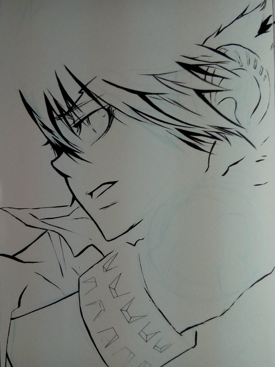 あんみつ 色々一旦区切りついたので久々に少し模写しようかな 下書きです 炎のカラーめんどくさそー ヒロアカも書きたいなー 絵描きさんと繋がりたい 家庭教師ヒットマンreborn 沢田綱吉 天野明 模写 アナログ アナログイラスト T Co