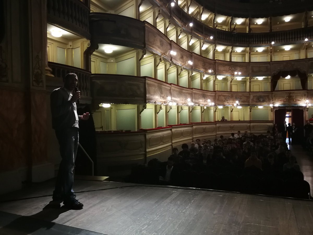 MODIS_Unit's tweet image. Wonderful location and great audience today for #INNOWEEE and #eMining@School projects. #ISFestival @FBKcom @ClimateKICItaly @ComuneRovereto