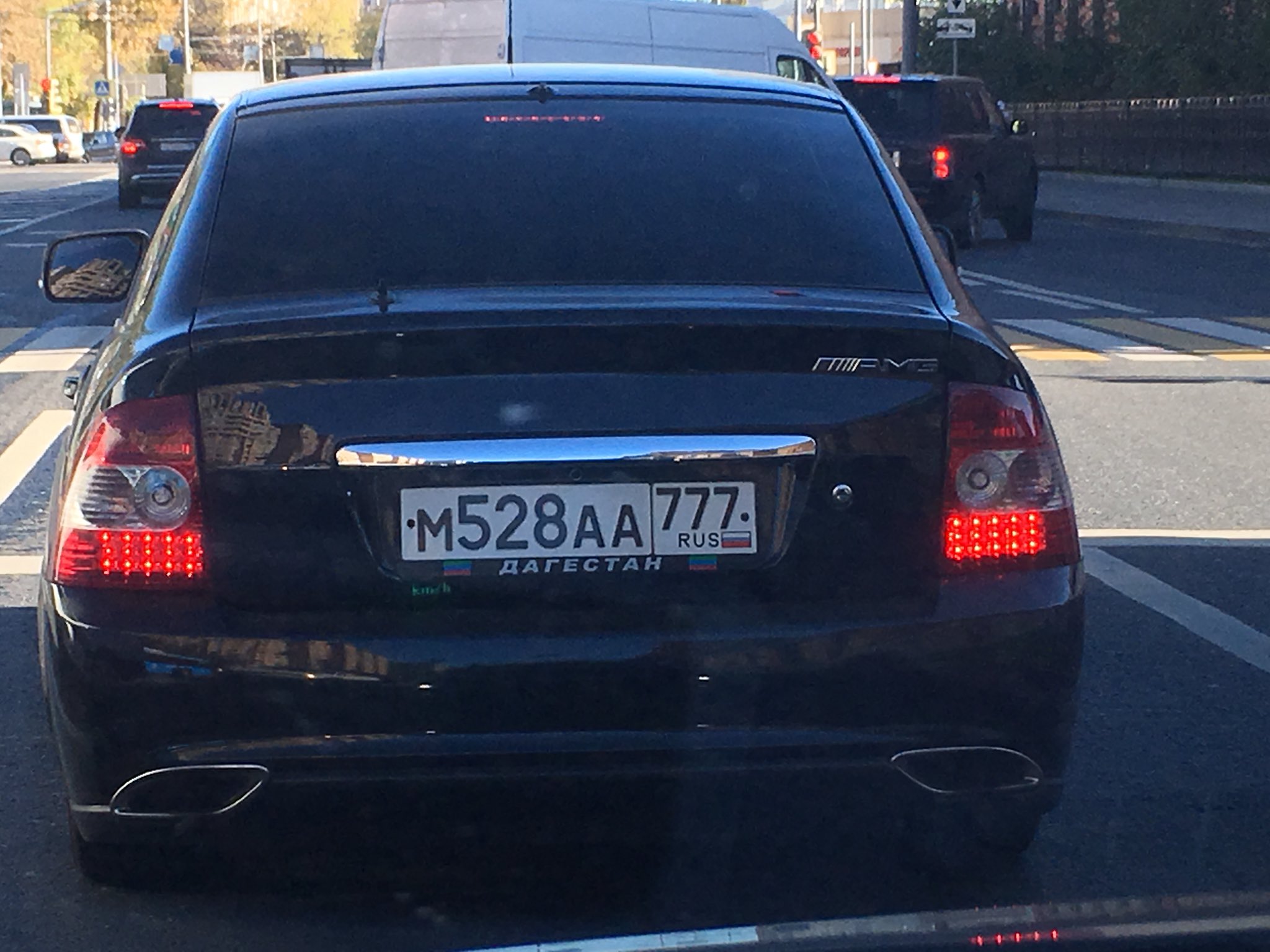 Приора АМГ морда