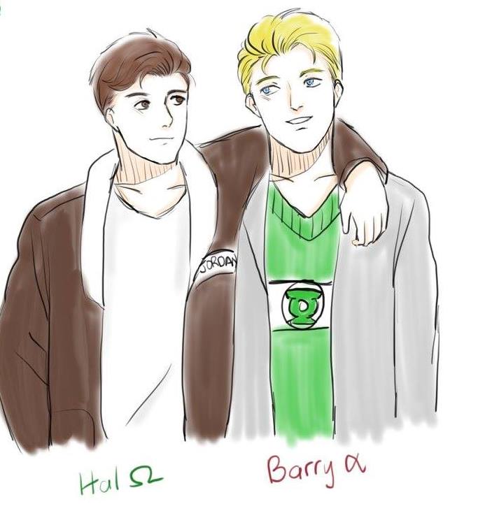 _NihNih_'s tweet image. #barryhal #barryallen #haljordan #flash #greenlantern #Doodles