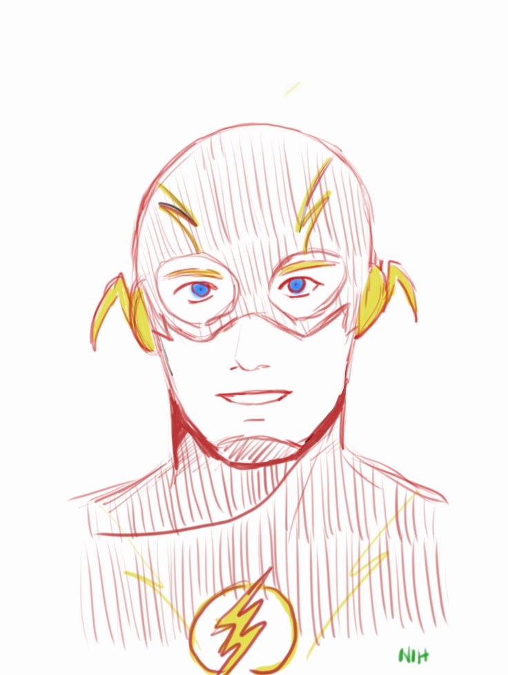 _NihNih_'s tweet image. #barryhal #barryallen #haljordan #flash #greenlantern #Doodles