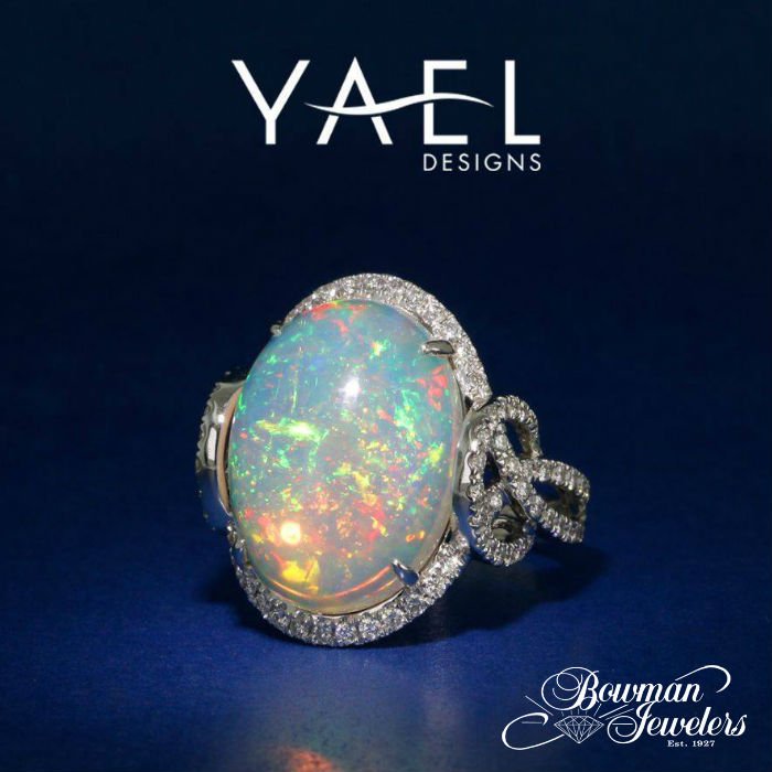 A masterpiece that celebrates the nature’s work of art.

#WhiteOpal #YaelDesigns #Opal #OctoberBabies #OctoberBirthstone #FineJewelry #FineJewellry #HighJewelry  #Gemstone #Gemstones #GemstoneJewelry #DiamondJewelry #JohnsonCity #Tennessee