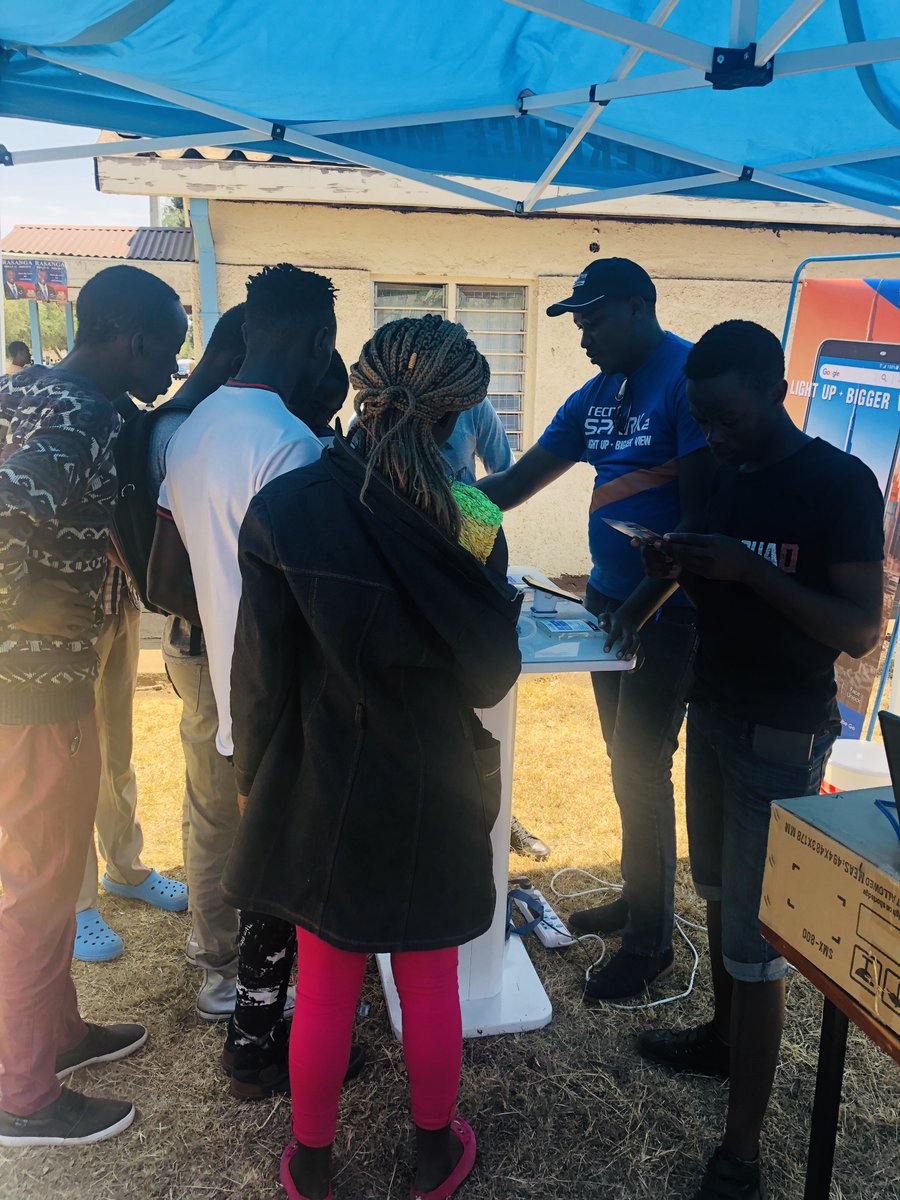 TECNOMobile254's tweet photo. For you to win a Spark 2 phone just come to our tent ,take a selfie and share the photo with the #Spark2Go ,the one with the most likes will win a Spark 2 https://t.co/XooNgMhxap
