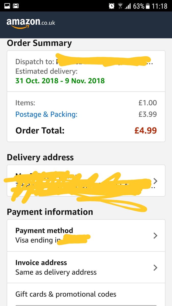 lisipod's tweet image. @AmazonUK disgusting that your allowing people to scam clients out of money items posted as free delivery and once in basket adds a massive postage fee! This is just 1 example I have loads! #amazonscam #bettercontrol