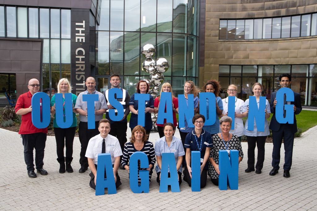 The Christie NHS (@thechristienhs) on Twitter photo Once again our staff have helped us to be rated OUTSTANDING by <a href="/CareQualityComm/">Care Quality Commission</a> THANK YOU. Once again our staff have helped us to be rated OUTSTANDING by <a href="/CareQualityComm/">Care Quality Commission</a> THANK YOU.