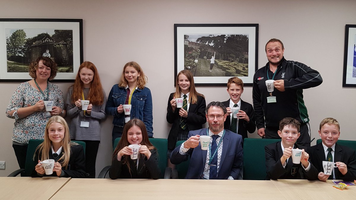 HBK_School's tweet photo. @pixlmaths And here's Jess (and some other students) being rewarded with #HotChocFri for featuring in @PiXLMattTheApp video that he played at yesterday's PiXL Maths conference #WellDoneJess #HBKProud @pixlmaths @PivotalEd @pauldixtweets https://t.co/Ntlzb9QAag