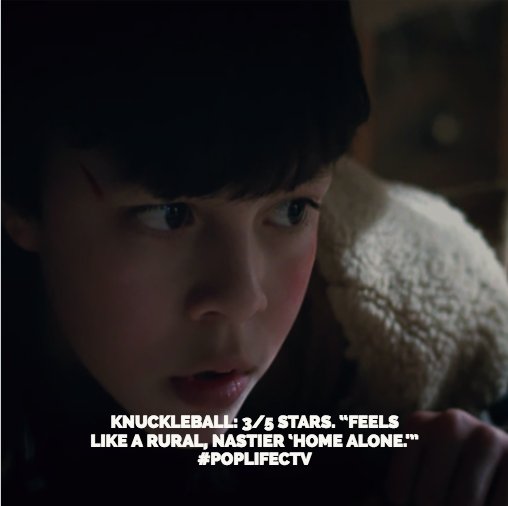 RichardCrouse's tweet image. Lean and mean, the easiest way to describe #Knuckleball, a new film starring genre legend Michael Ironside, is as a nastier #HomeAlone. #PopLifeCTV @PopLifeCTV
