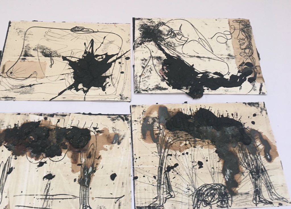 NataliaChocarro's tweet photo. Ahir @mvrigat i jo vàrem visitar l'estudi d'#AgustíPuig. Un fantàstic i lluminós atelier on hi ha molta, moltíssima cuina. Properament exposició a #CentreCulturalTerrassa amb #Itiner'Art de @vilacasas https://t.co/SoNvE5AT7m