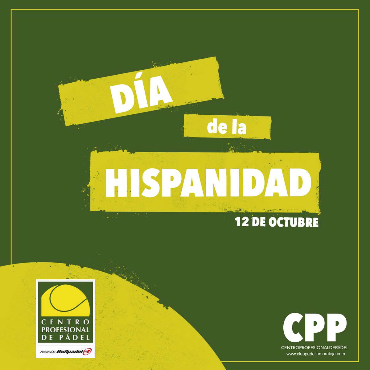 FELIZ DÍA DE LA HISPANIDAD
·
·
#diadelahispanidad #cpp #padel #centroprofesionaldepadel