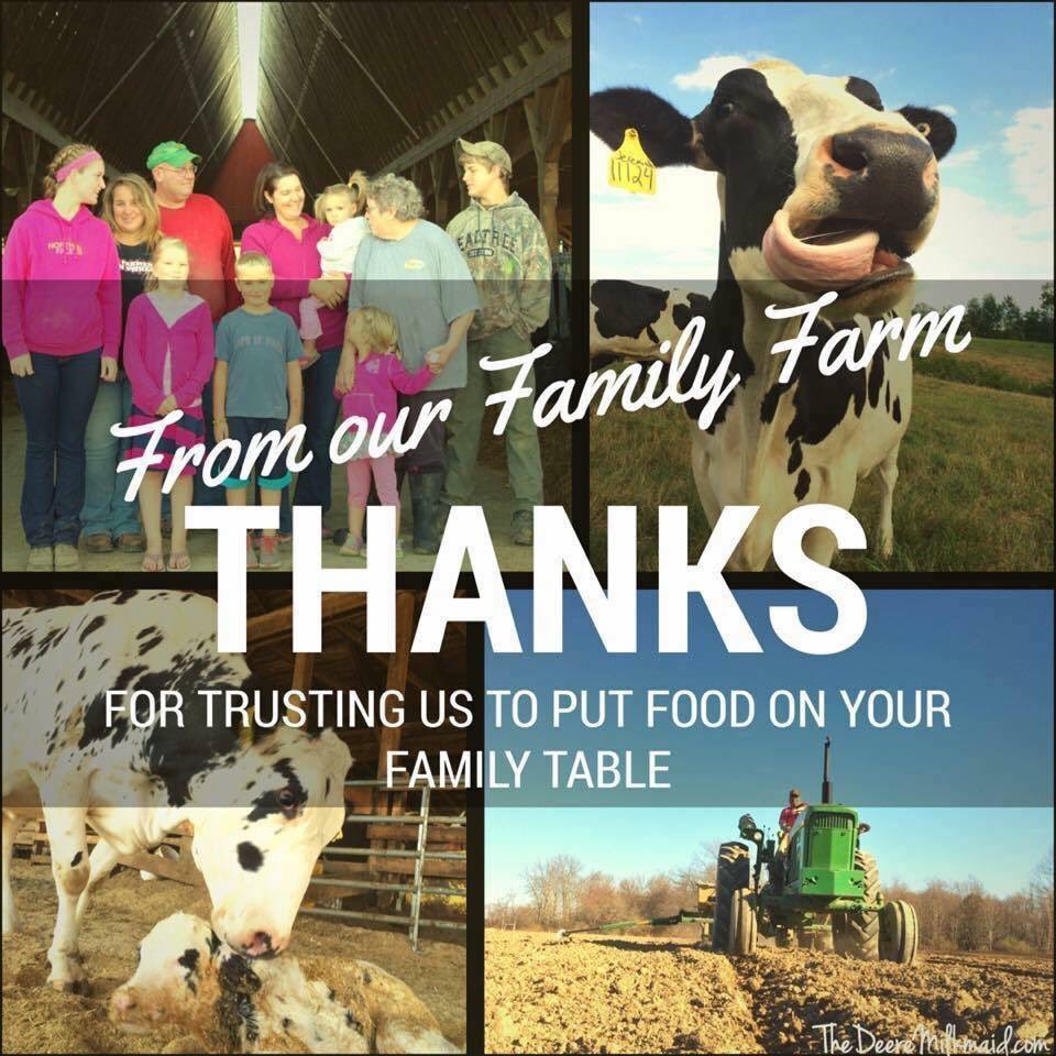 jtiltonflood's tweet photo. #NationalFarmersDay is the perfect day for our family farm to thank the folks who trust us to put food on their family table. Our good food comes from a good place. #UndeniablyDairy #FarmLove https://t.co/LKj1LDuhYr