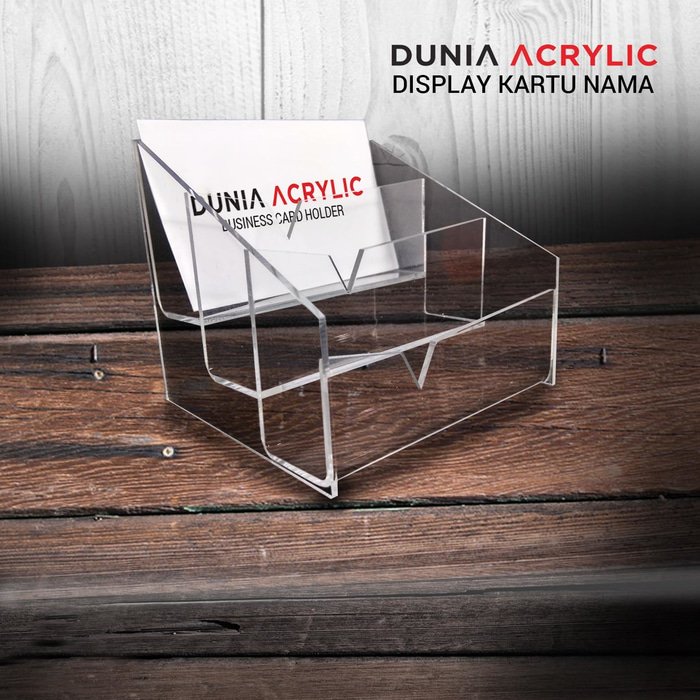 DuniaAcrylic's tweet photo. Tempat Kartu Nama Y7 solusi terbaik Dunia Acrylic untuk menyimpan kartu  nama anda. Tempat kartu nama ini memiliki 3 tingkat area yang akan memperbagus display anda.

Spesifikasi
Bahan Acrylic Bening
Ketebalan 2mm
Lebar 8cm
Panjang 9.4cm
Tinggi 8cm https://t.co/DqgtEb6urs
