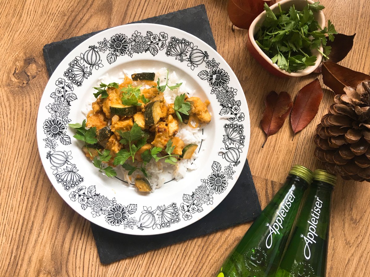 Appletiser UK (@appletiseruk) on Twitter photo Here is a filling and satisfying autumnal recipe to warm you up. Check out <a href="/herfavfood/">Her Favourite Food & Travel ✈️🍲</a>’s Zanzibar chicken curry with courgette and rice, best accompanied with an Appletiser. #PerfectPairing bit.ly/2QP1Tyv Here is a filling and satisfying autumnal recipe to warm you up. Check out <a href="/herfavfood/">Her Favourite Food & Travel ✈️🍲</a>’s Zanzibar chicken curry with courgette and rice, best accompanied with an Appletiser. #PerfectPairing bit.ly/2QP1Tyv