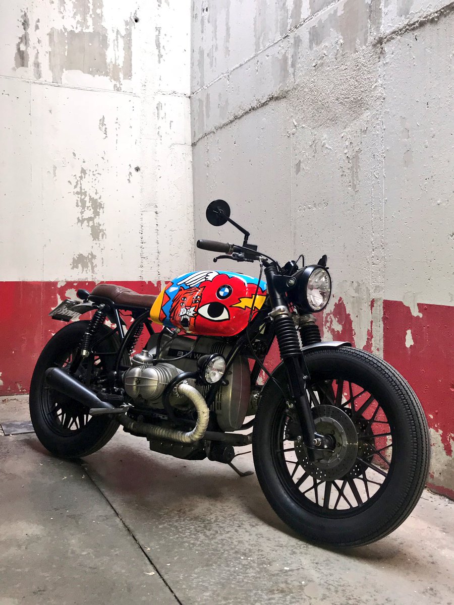 RaiRobledo's tweet photo. Ell depósito de @RicardoCavolo para mi BMW R100 ❤️🔥👁 https://t.co/lITttMeJrj