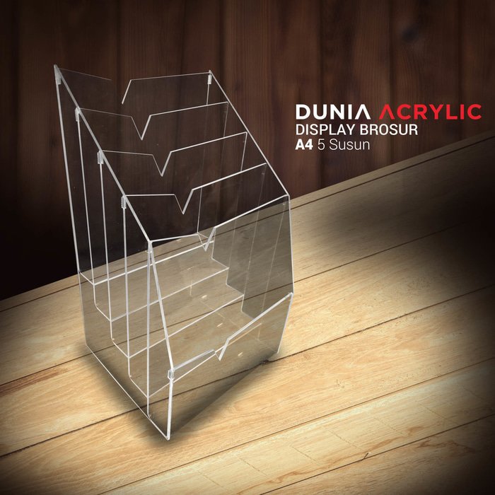 DuniaAcrylic's tweet photo. dengan ketebalan 2mm, brosur yang kamu pajang akan terlihat lebih  menarik, dan bikin orang makin interest dengan brosur kamu, sehingga  kamu terlihat lebih professional.

Spesifikasi
Bahan:Akrilik Bening
Ketebalan:2mm
Lebar:6.5 cm
Panjang:11.3 cm
Tinggi:16.6 cm https://t.co/EHtkl8ugR9