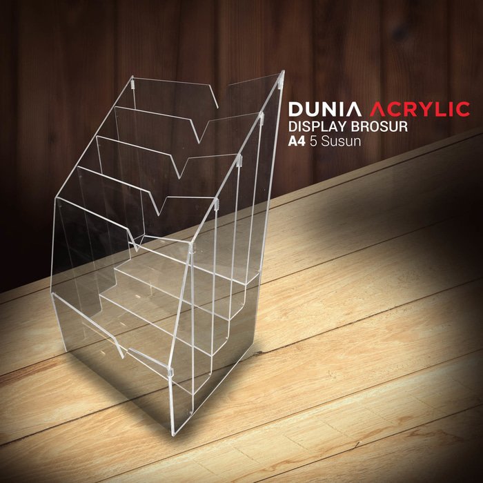 DuniaAcrylic's tweet photo. dengan ketebalan 2mm, brosur yang kamu pajang akan terlihat lebih  menarik, dan bikin orang makin interest dengan brosur kamu, sehingga  kamu terlihat lebih professional.

Spesifikasi
Bahan:Akrilik Bening
Ketebalan:2mm
Lebar:6.5 cm
Panjang:11.3 cm
Tinggi:16.6 cm https://t.co/EHtkl8ugR9