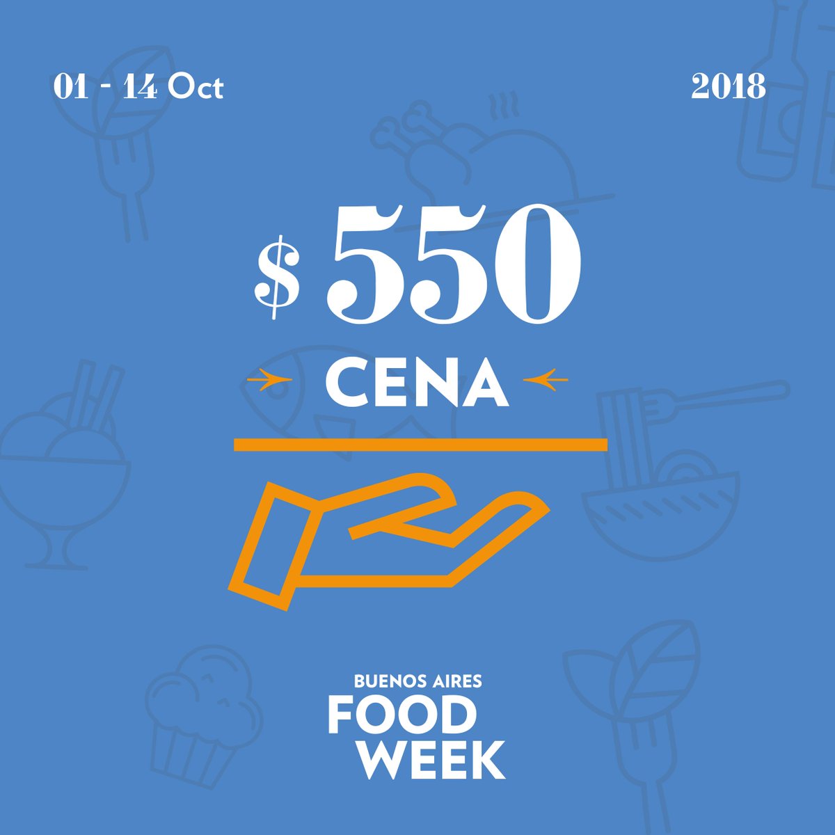 BAFoodWeek's tweet image. Con estos precios convencés a cualquiera, no te quedes afuera de esta oportunidad.
Hasta el 14 de octubre, 44 restaurantes de Buenos Aires se unen para ofrecernos la mejor gastronomía.
¡Últimos días! bafoodweek.com