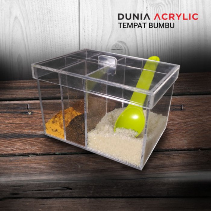 DuniaAcrylic's tweet photo. Tempat Bumbu XY005 percantik penampilan dapur Ibu dengan tempat bumbu  ini, terbuat dari akrilik yang memang sudah teruji higenis karna microba  tidak dapat hidup didalam akrilik, s

Spesifikasi
Bahan Acrylic Bening
Ketebalan 3mm
Lebar 11,6cm
Panjang 15,5cm
Tinggi 10,2cm https://t.co/yHHDMhgoJC