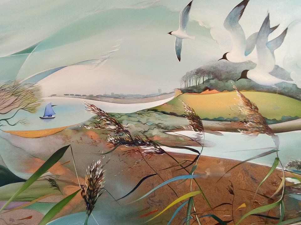 Carol Pask and I are hosting a joint exhibition until 17th October at Snape Maltings. Come and say hello!