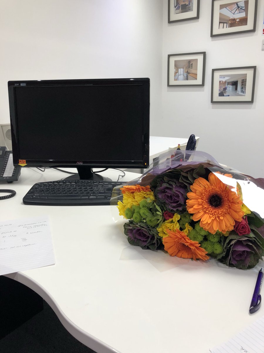 Lovely surprise found on my desk.