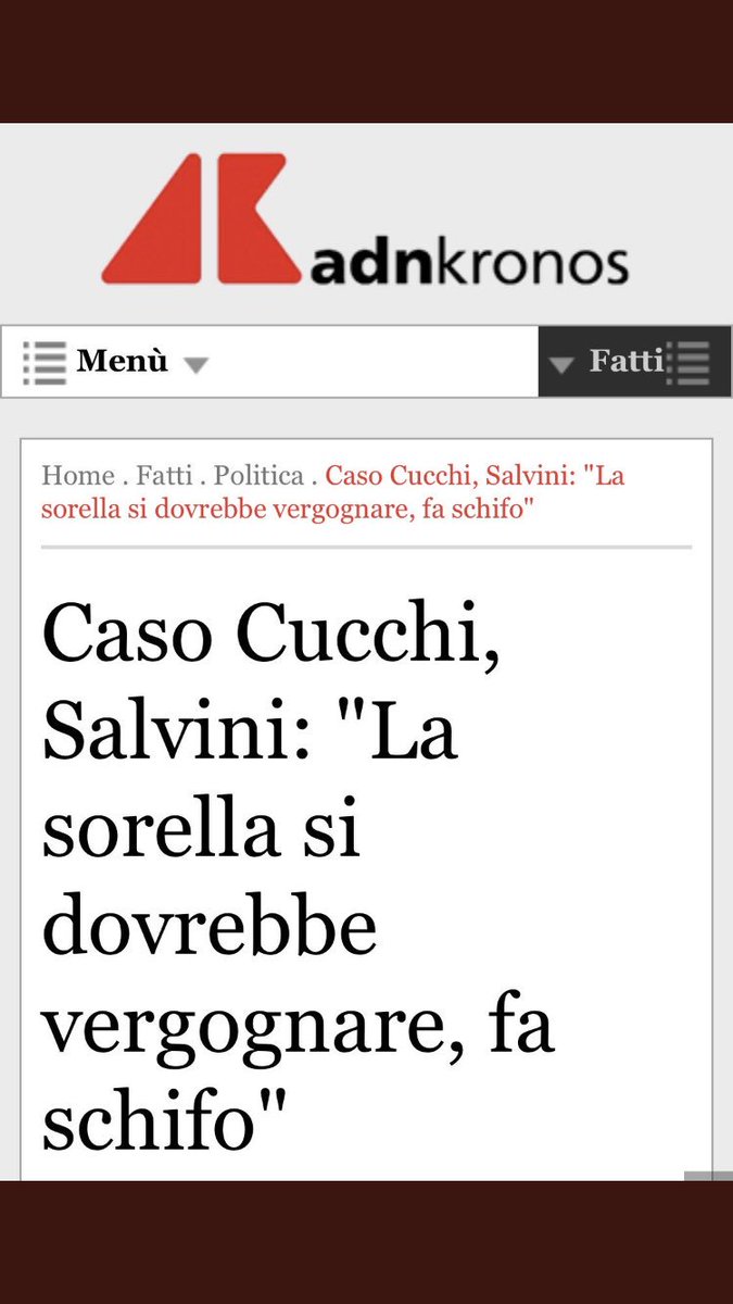 heroinell's tweet photo. Chi dimentica è complice. #Salvini a te le scuse in pubblico. https://t.co/oBEs5WAXxt