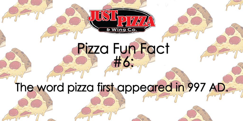 JUSTPIZZAOVER75's tweet photo. It wasn't the same pizza we now today, but we still appreciate this fact! #pizza https://t.co/xDinlE0h0O