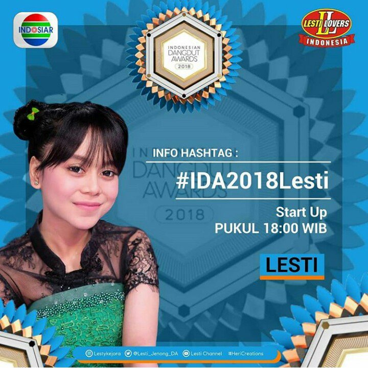 Bismillah... Yuk kita ramaikan lg twitter <a href="/Lesti_Jenong_DA/">Lestykejora</a> #IDA2018Lesti