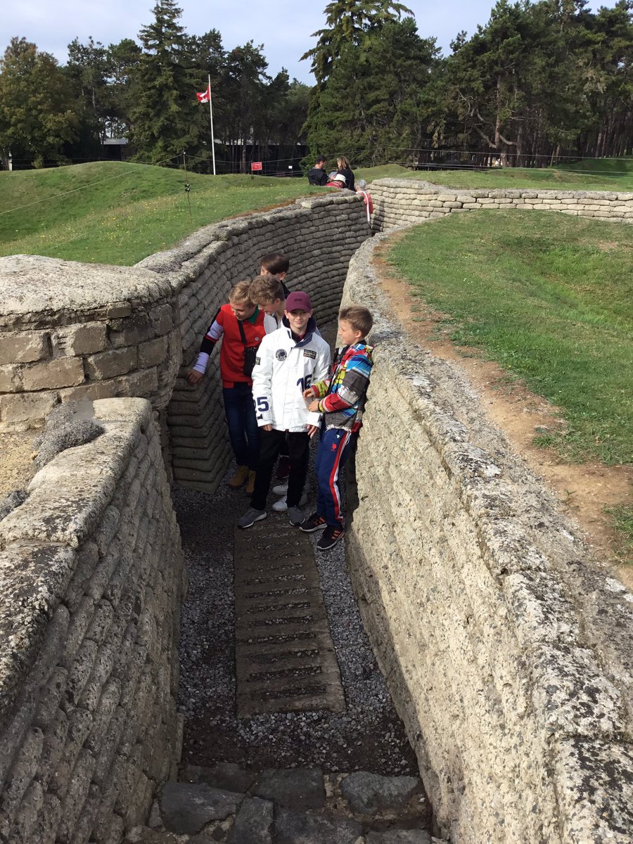 EngatKimbolton's tweet photo. Eye opening experience exploring the trenches. But, can you spot Jamie? #trenches #observationpost #nomansland https://t.co/3nC0MJB2vf