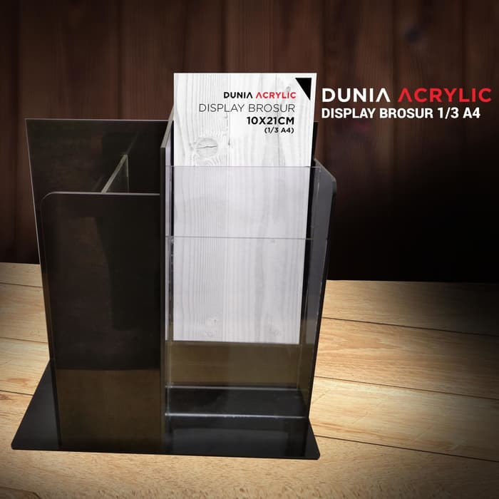 DuniaAcrylic's tweet photo. percantik penempatan brosur anda, temukan hanya di sini dunia acrylic

Spesifikasi
Bahan Akrilik Bening &amp; Hitam
Ketebalan 3mm
Lebar 21.9 cm
Panjang 21.9 cm
Tinggi 19.8 cm https://t.co/6AAttV4ryt