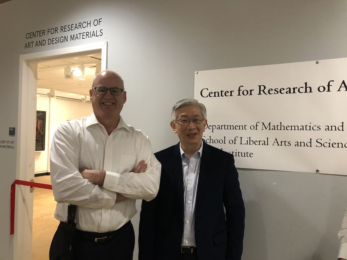 adruin's tweet photo. Much congrats to our newest Research Center in the @PrattInstitute School of Liberal Arts &amp; Sciences: the Center for Research of Art &amp; Design Materials. Great opening celebration complete with a Presidential Ribbon-cutting! #PrattResearchPower #ThisISresearch https://t.co/KjF5BLPz9S