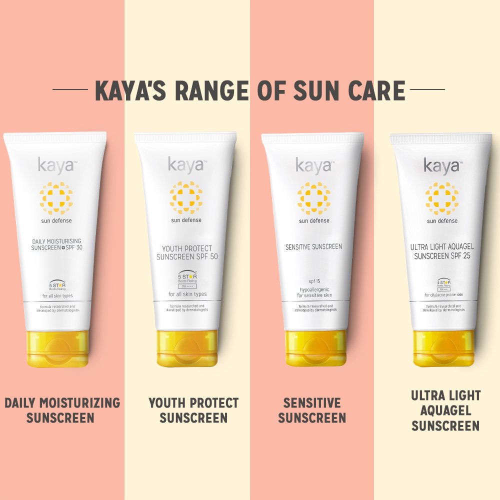 kaya sensitive sunscreen
