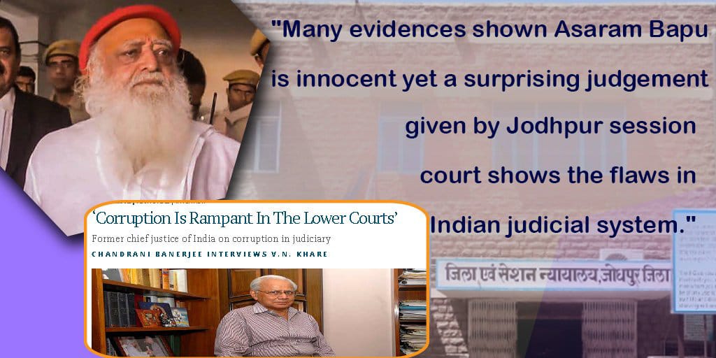 <a href="/YssHeadOffice/">YSS</a> BJP Leader Sant Shri Asaram Bapu Ji को Support करते हुए कहते हैं वे हमारे मार्गदर्शक है जिन्होंने धर्म से लाखों लोगों को जोड़ कर भारत की प्रगति की दिशा निर्धारित की।
#Be_With_The_Truth