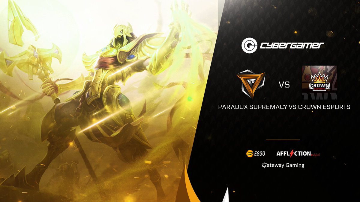 GGWP to @ParadoxGamingAu as we take them down 1-0 in the @CyberGamerAUS League of Legends Ladder. The boys had a stellar performance tonight, and look forward to seeing them play even better next time!