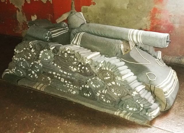 K_Ess_Author's tweet photo. Visit to Constitution Hill prison. The prisoners used to be very creative with their blankets....despite the horrific conditions. 
Here they have formed a cannon. .
.
.
.
.
.
.
. . 
#constitutionhill #Refreshholidays #thisissouthafrica #southafricaza #vi… https://t.co/gAumfpDedw https://t.co/FZcJ9RsEOz