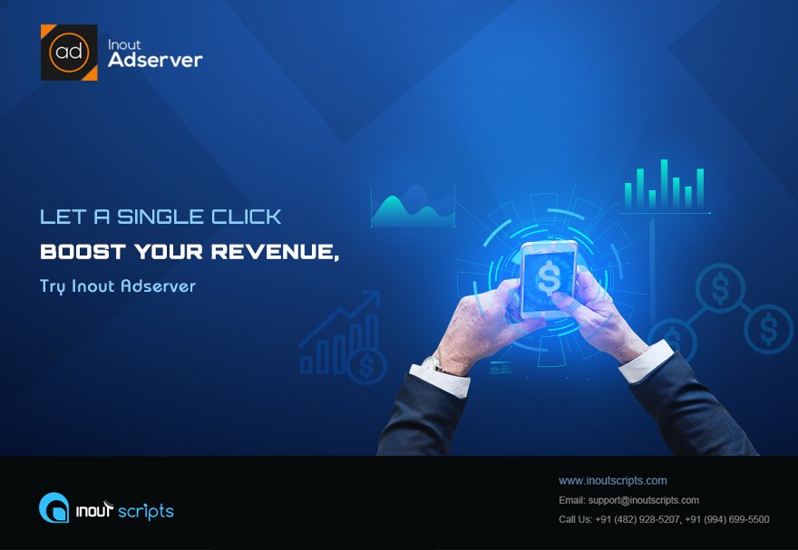 InoutScripts's tweet image. To start your own ads serving business - Inout Adserver.
#InoutAdserver #InoutScripts #Adwordsclone #adsense
