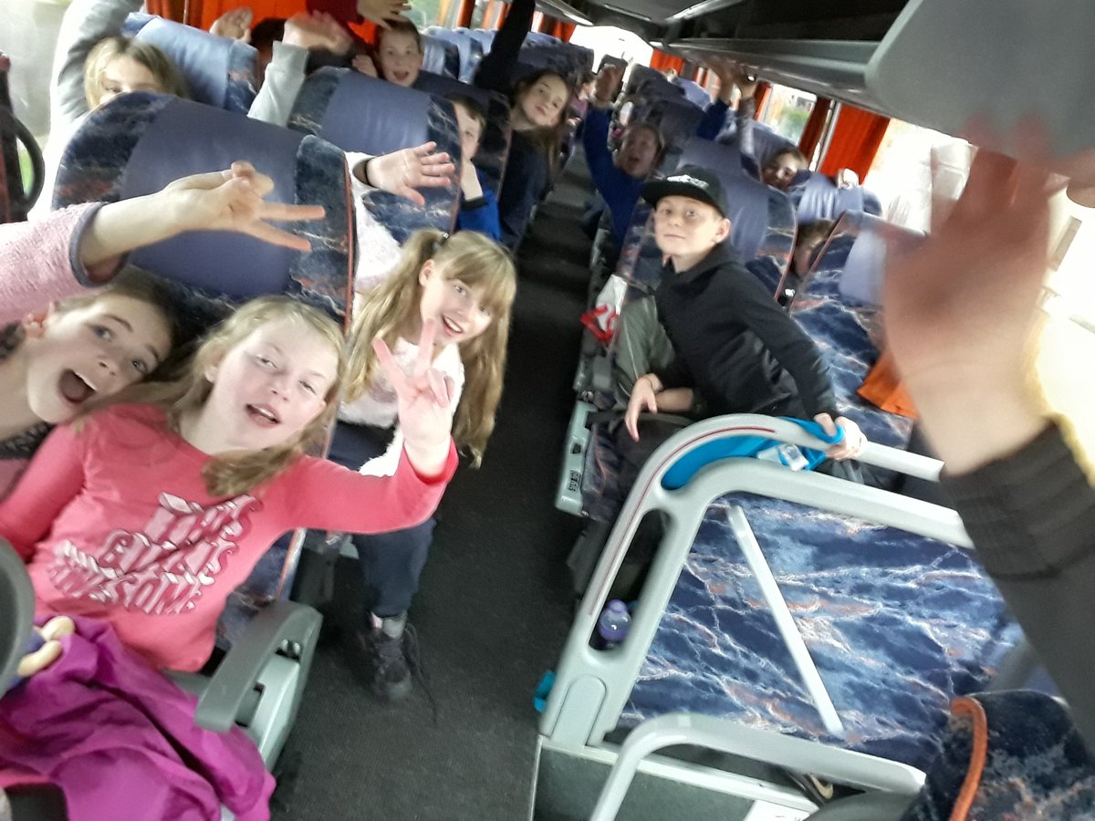 TrinitySixes's tweet photo. Warning! Tired children and exhausted (but happy and proud!) teachers are homecoming! Arrival time now expected about 2.15 - 2.30pm dependent on travel conditions. Apologies for any confusion x https://t.co/mEl4DsMjtO