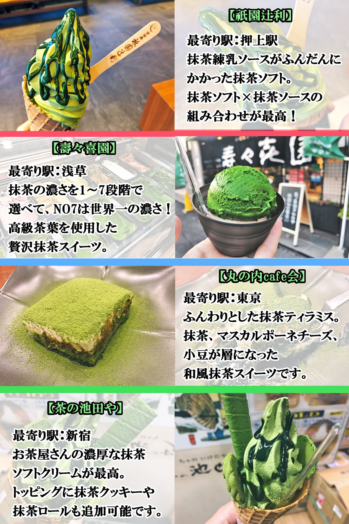 全部美味しそう 東京に来たらぜひどうぞ 東京の抹茶スイーツまとめ 話題の画像プラス 全部美味しそう 東京に来たらぜひどうぞ 東京の抹茶スイーツまとめ 話題の画像プラス