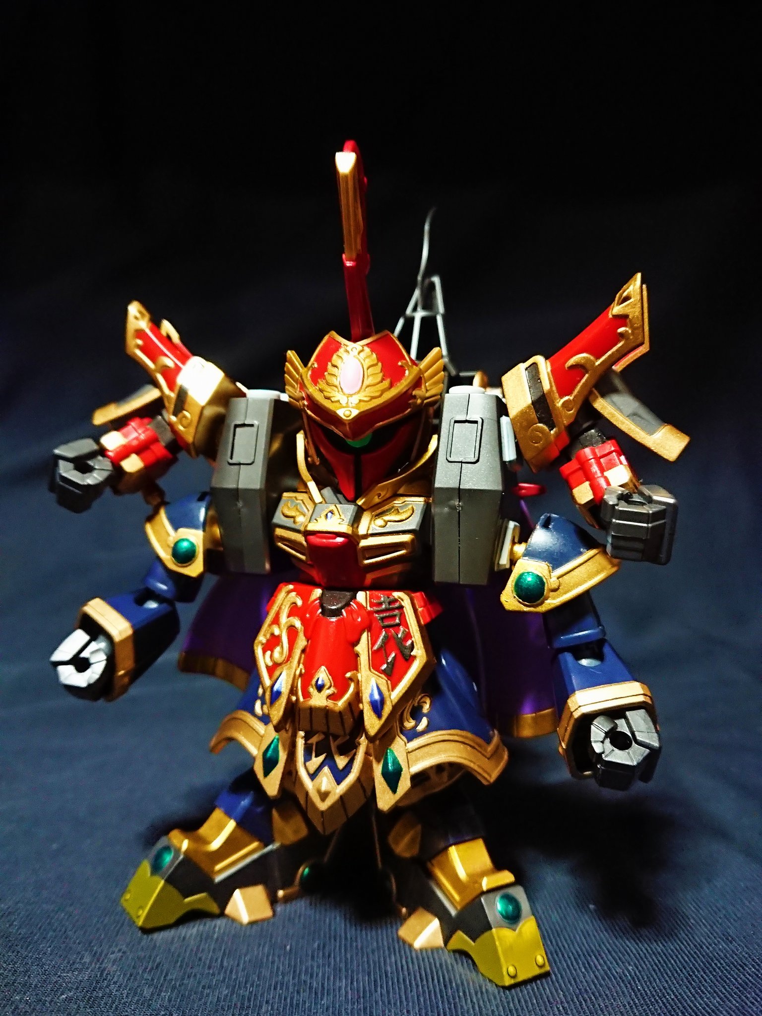完成品 BB戦士龍将飛将 & 三国伝 袁紹バウ 袁術ズサ 天鎧装 じゅんじゅん on X: 