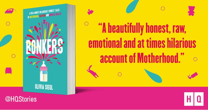 ‘This book should be shared the world over!’
Please check out what made this awesome mum say this about my best selling book Bonkers here bit.ly/2BB2Svd #bonkersbook #maternalmentalhealth #empoweringmums <a href="/HQstories/">HQ Stories</a>