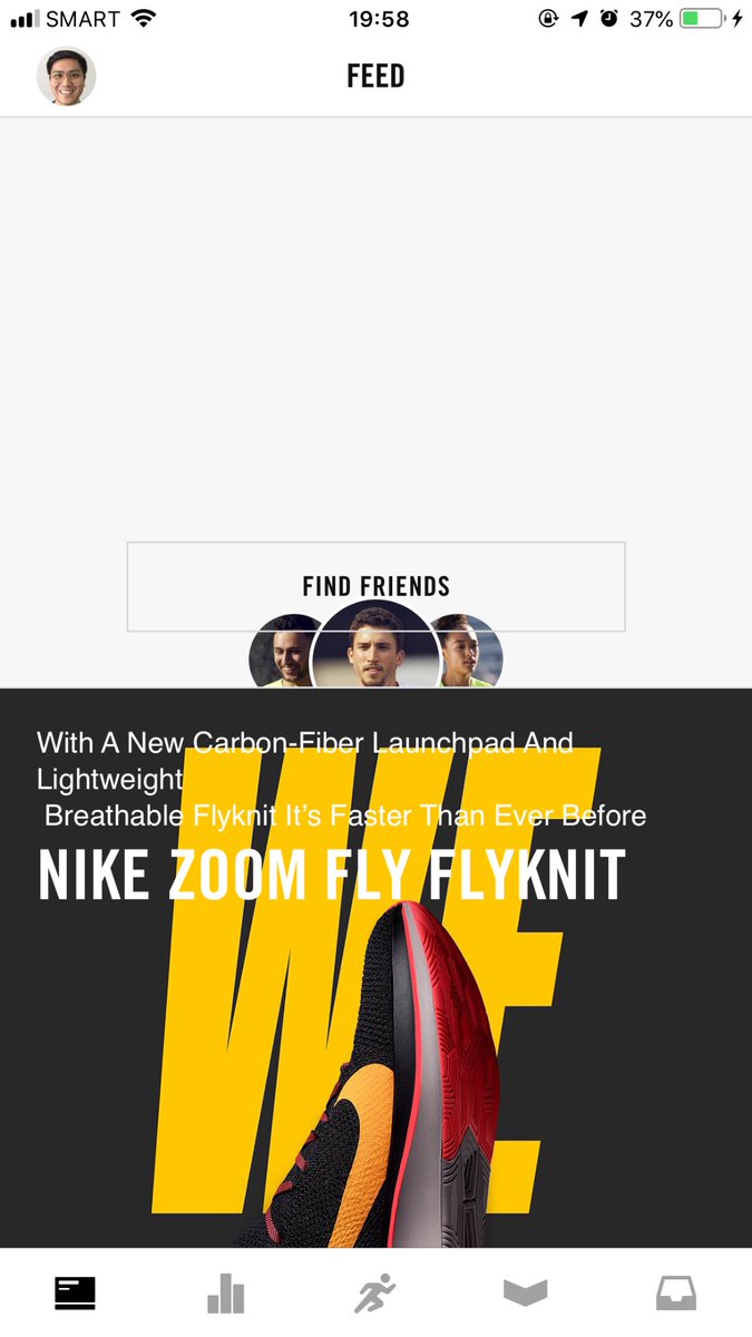 JBdeJoya's tweet photo. @NikeSupport This tab in the NRC app loads weird https://t.co/BICaRK0Ams