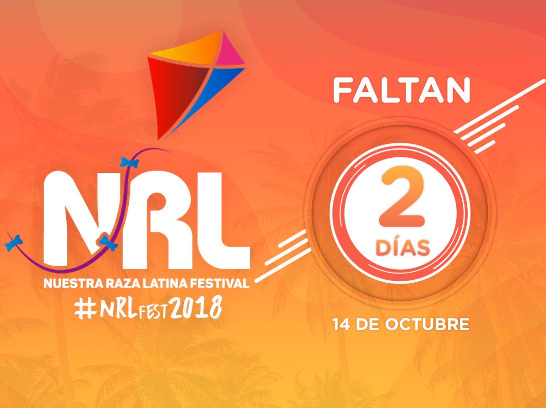 Ya llega el concierto más esperado de la temporada. Vive en el Malecón de Puerto Colombia #NRLFEST2018 Nuestra Raza Latina ¡qué bien la pasaremos! bit.ly/2ObJ4Ys