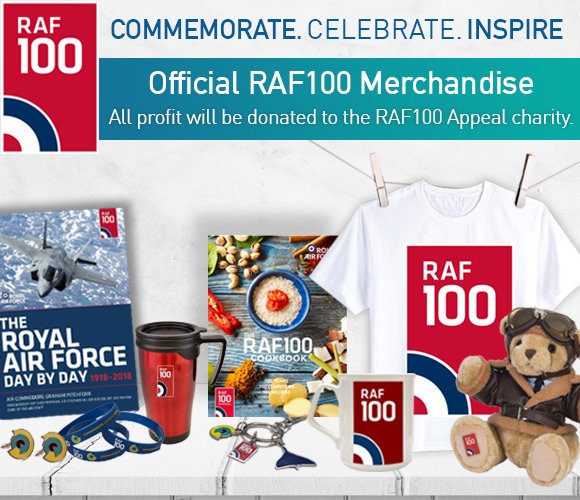 raf100 merchandise