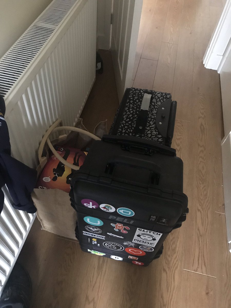 attack_monkey's tweet image. All packed. Just got to fetch the other guys from Castleford and we’ll be on our way :) #CODECABIN18 here we come!